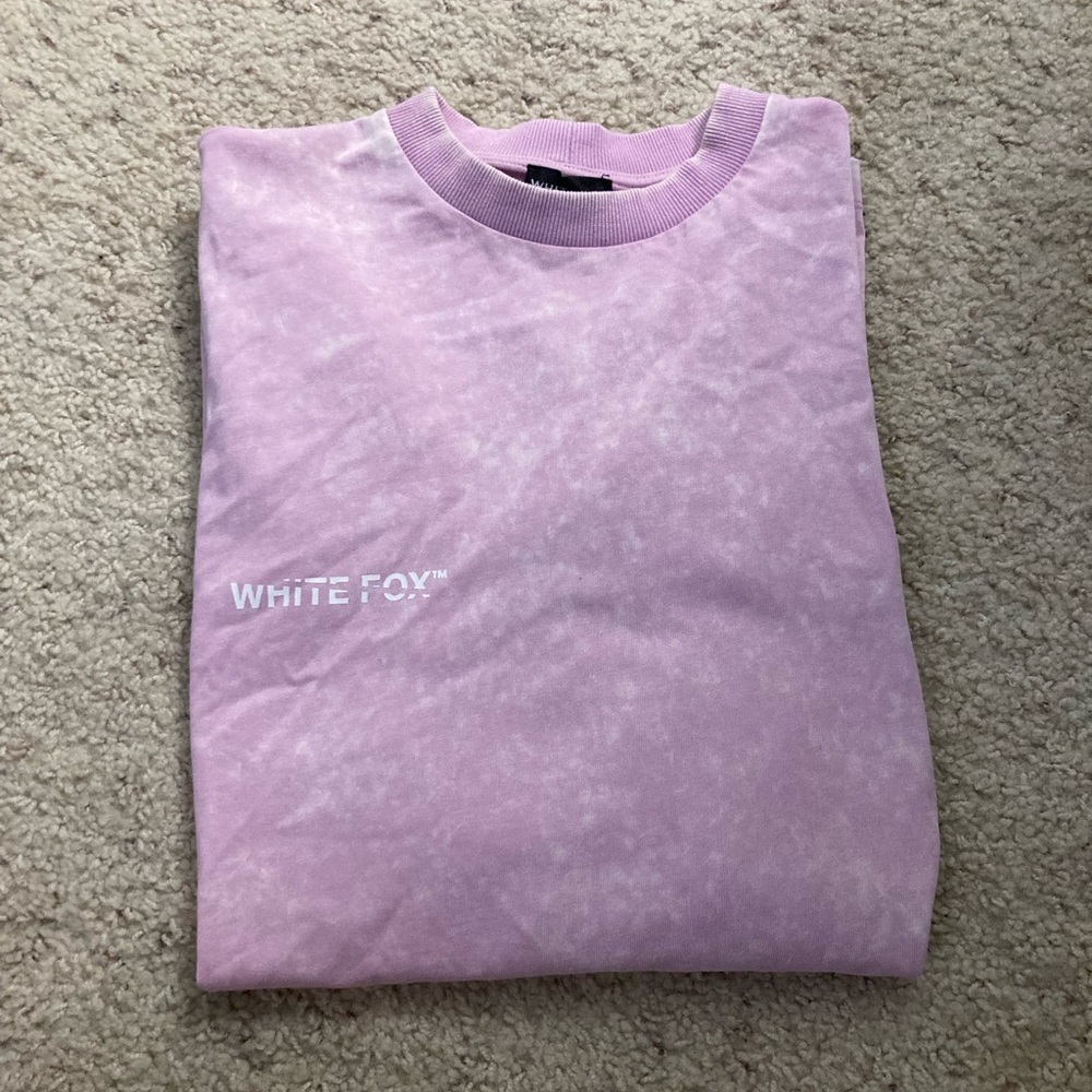 White Fox tshirt dress